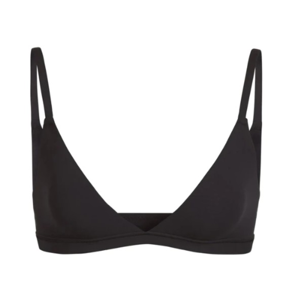 SKIMS Other - NWT SKIMS Fits Everybody Triangle Bralette XXS Black/Onyx